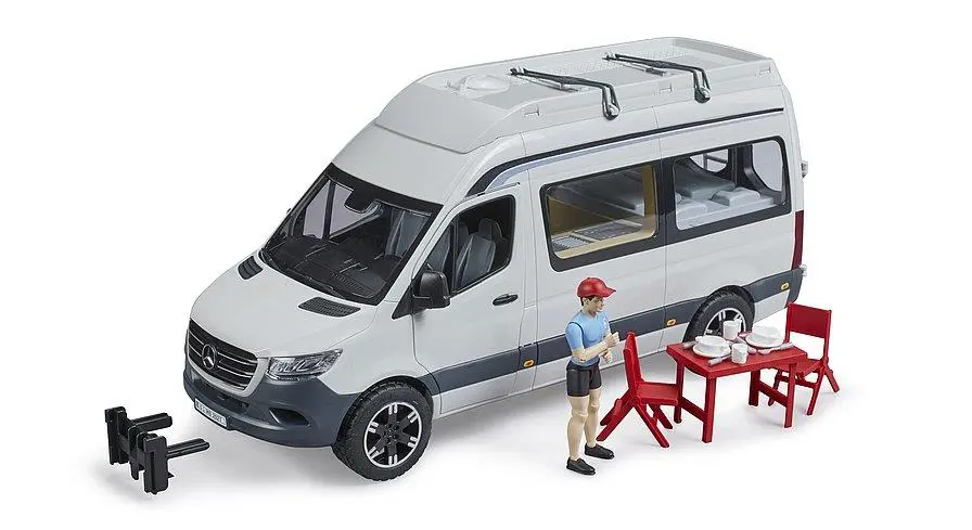 Auto Caravana MB Sprinter c/ Figura - Bruder