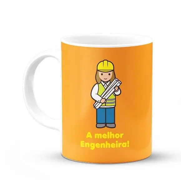 Caneca A Melhor Engenheiro Little Drops of Water