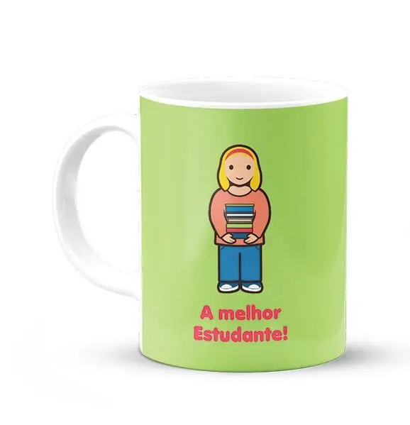 Caneca A Melhor Estudante Little Drops of Water