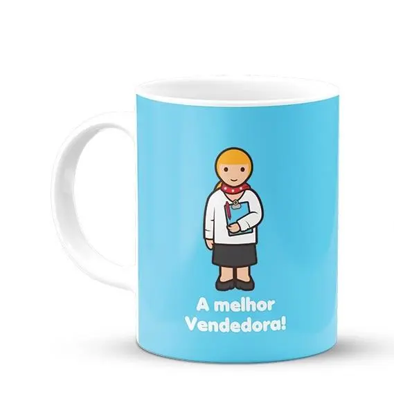 Caneca A Melhor Vendedora Little Drops of Water
