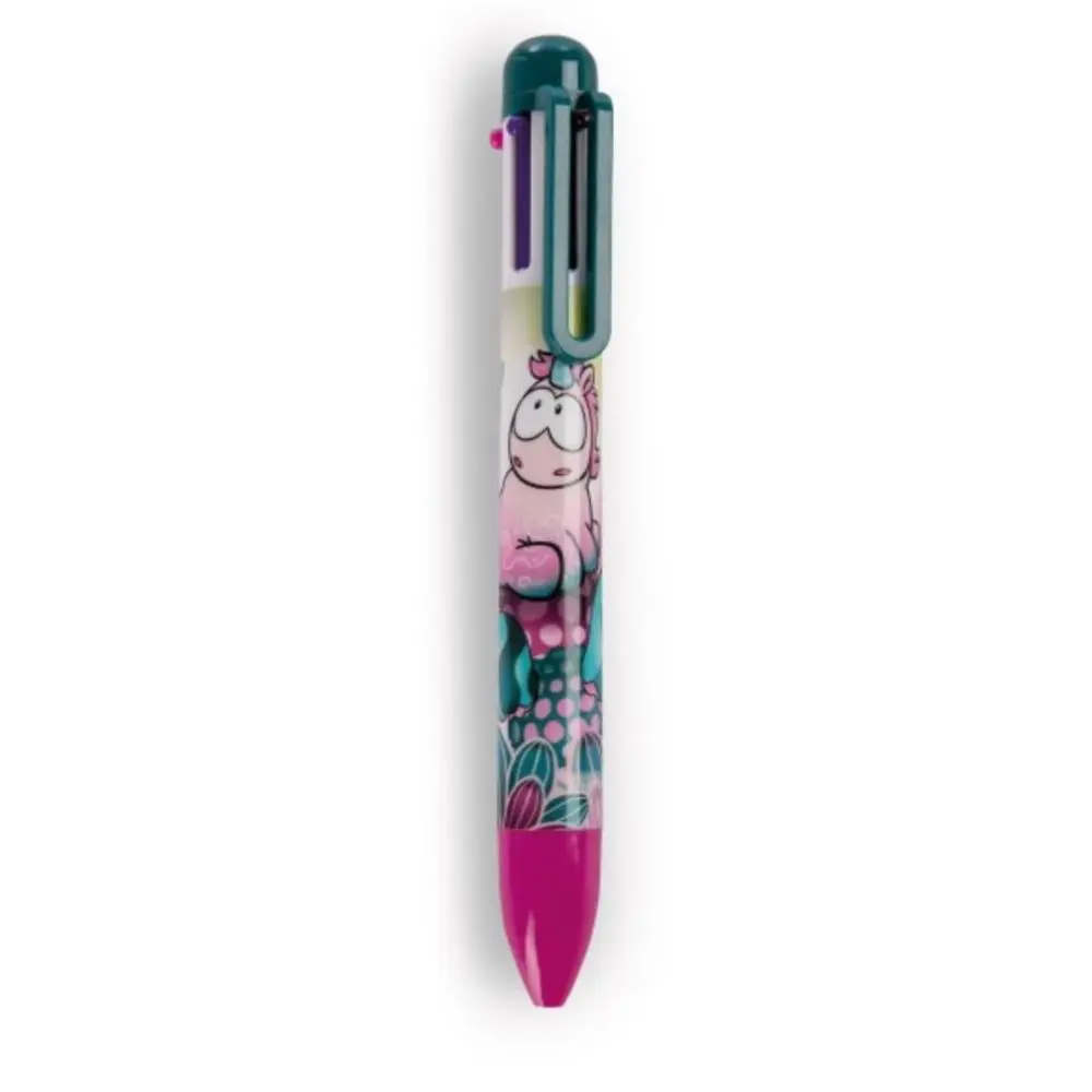 Caneta Multicolor Unicórnio Midnight Floral T&F - Nici