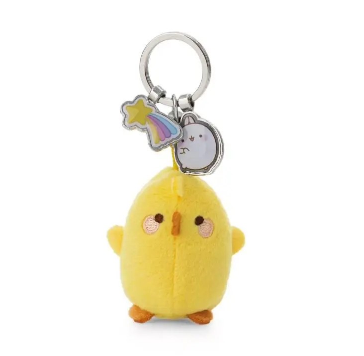 Nici - Molang 2 - Porta-chaves Piu Piu 6 cm C/ Header