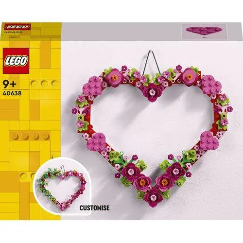Lego - Coração Decorativo (254 pcs)