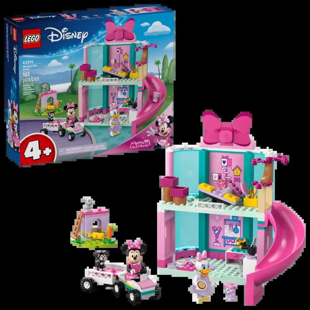 Lego - Disney - Hotel de Animais da Minnie (161 pcs)