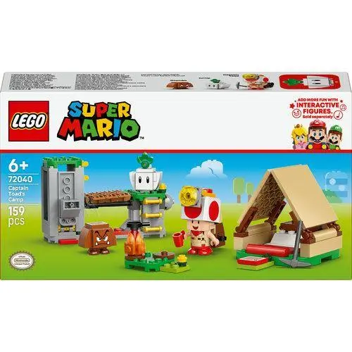 Lego - Super Mario - Acampamento do Capitão Toad (159 pcs)