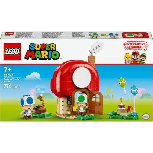 Lego - Super Mario - Festa na Casa do Toad (276 pcs)