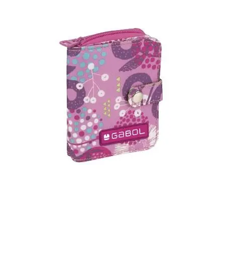 Carteira Rosa c/ Flores "Linda" - Gabol