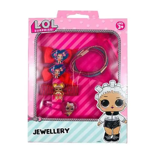 Conjunto de Bijuteria Grande Caixa c/ Boneca Branca - LOL