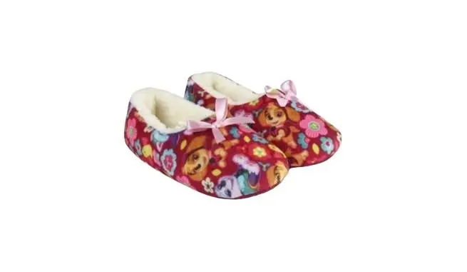 Pantufa Girl Rosa c/ laço (23-31)  - Patrulha Pata