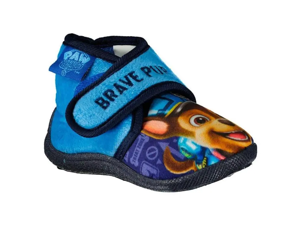 Pantufa tipo Bota Azul Chase "Brave Pup" (22) - Patrulha Pata