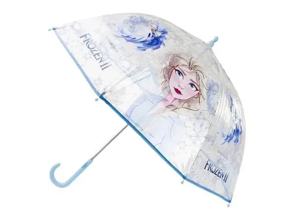Guarda Chuva Transparente c/Elsa 45cm - Frozen II