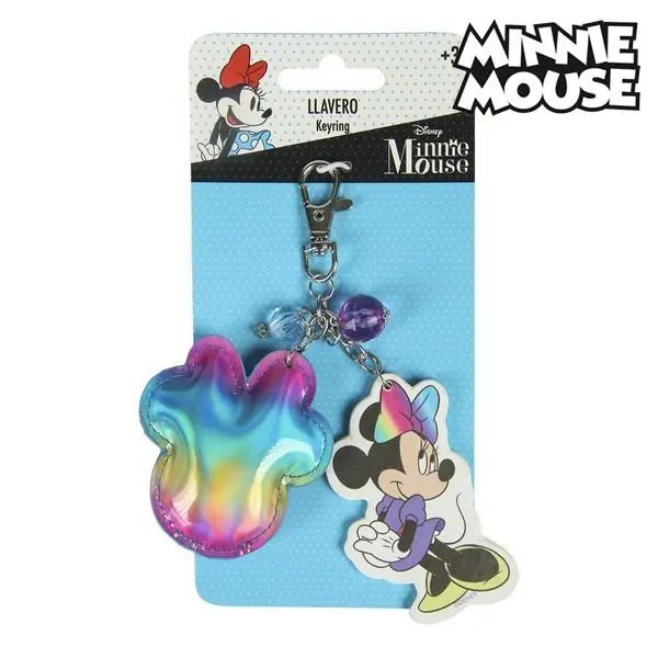 Porta Chaves Figura Minnie Colorido Holográfico - Minnie