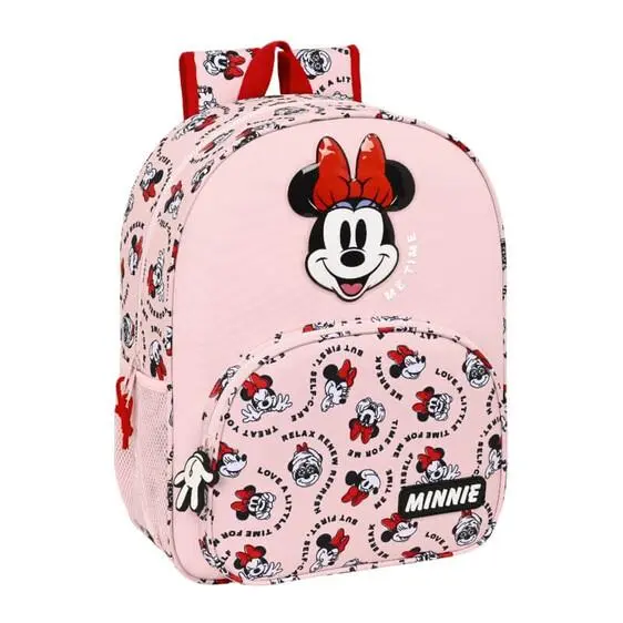 Mochila Escolar Rosa 42cm "Me Time" - Minnie