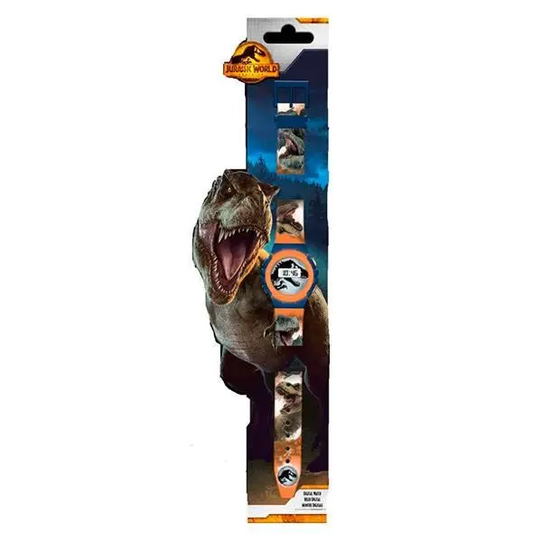 Relógio Digital Bracelete Verde Embalagem Recortada - Jurassic World