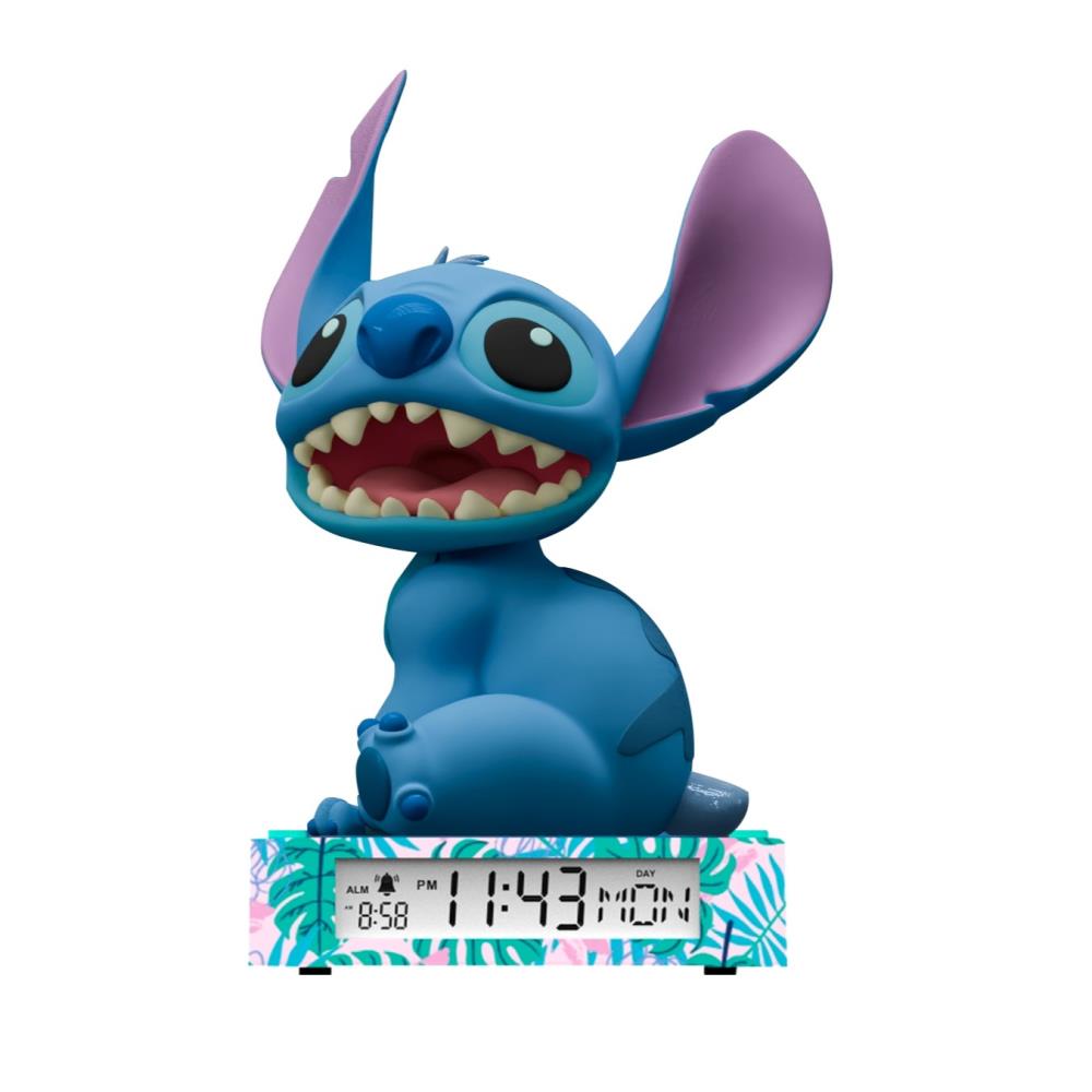 Candeeiro 3D com Despertador - Lilo & Stitch