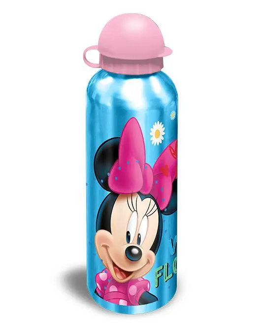 Cantil Minnie de Alumínio Azul "Wild Flower"