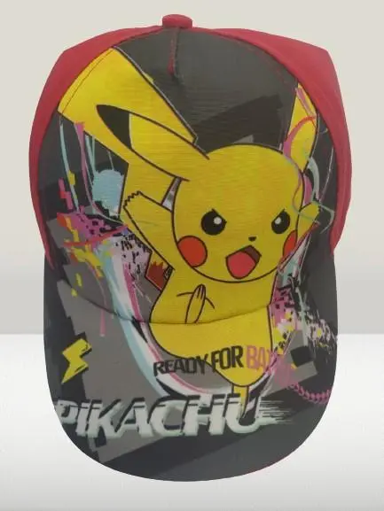 Boné Vermelho Pikachu "Ready for Battle" (56) - Pokemon