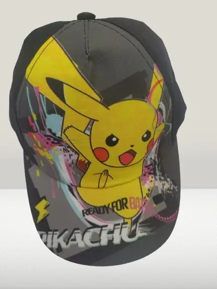 Boné Preto Pikachu "Ready for Battle" (56) - Pokemon