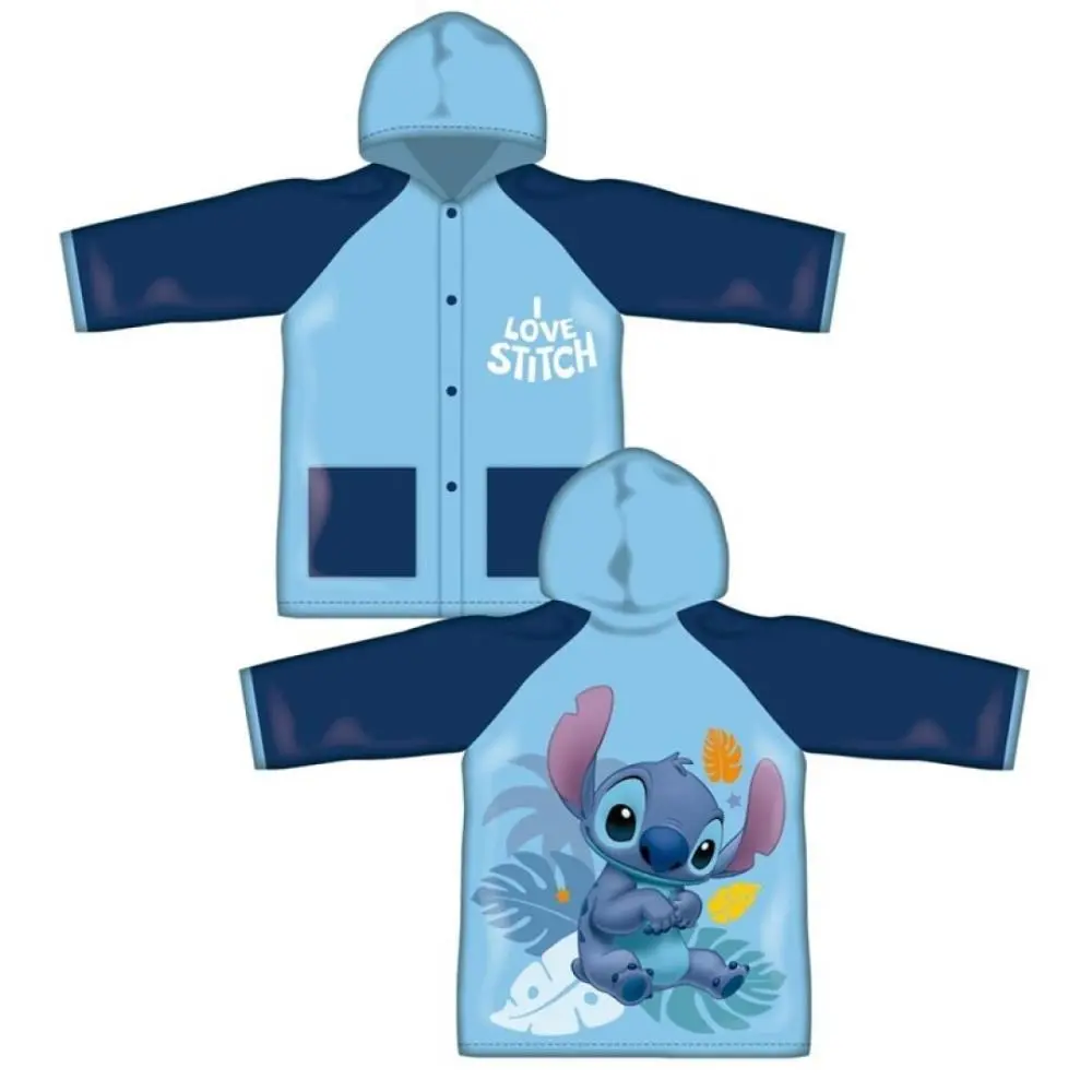 Stitch - Capa de Chuva Azul (T4/8)
