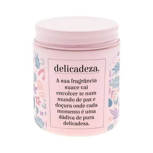 Vela Aromática Rosa "DELICADEZA" - Aromame - Lovely Story