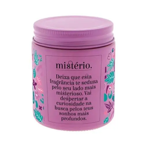 Vela Aromática Púrpura "MISTÉRIO" - Aromame - Lovely Story