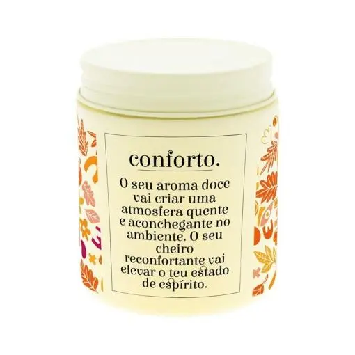 Vela Aromática Amarela "CONFORTO" - Aromame - Lovely Story