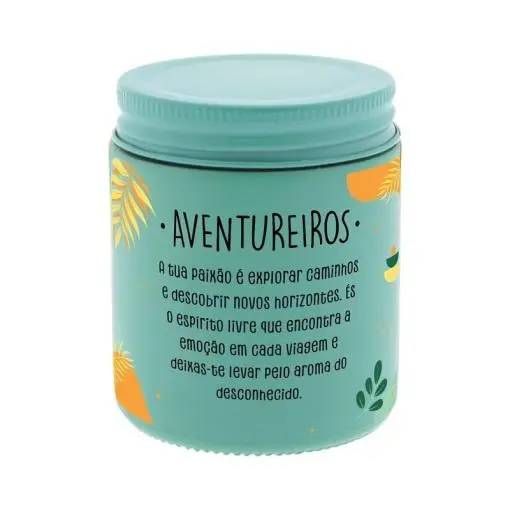 Vela Aromática Verde "AVENTUREIROS" - Aromame - Lovely Story