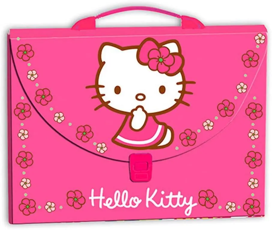 Pasta/Mala de Polipropileno - Hello Kitty