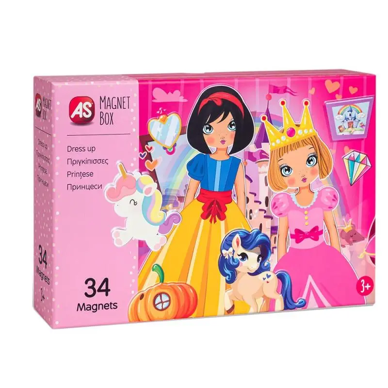 Jogo Magnet Box de Princesas Íman