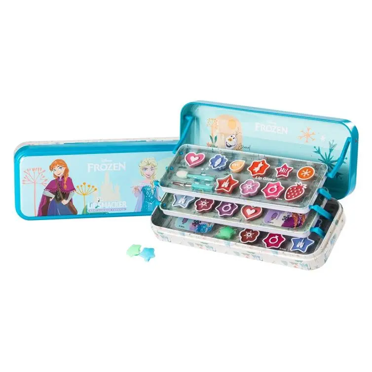 Lata Metálica com Maquilhagem Tripla "LipSmacker" - Frozen