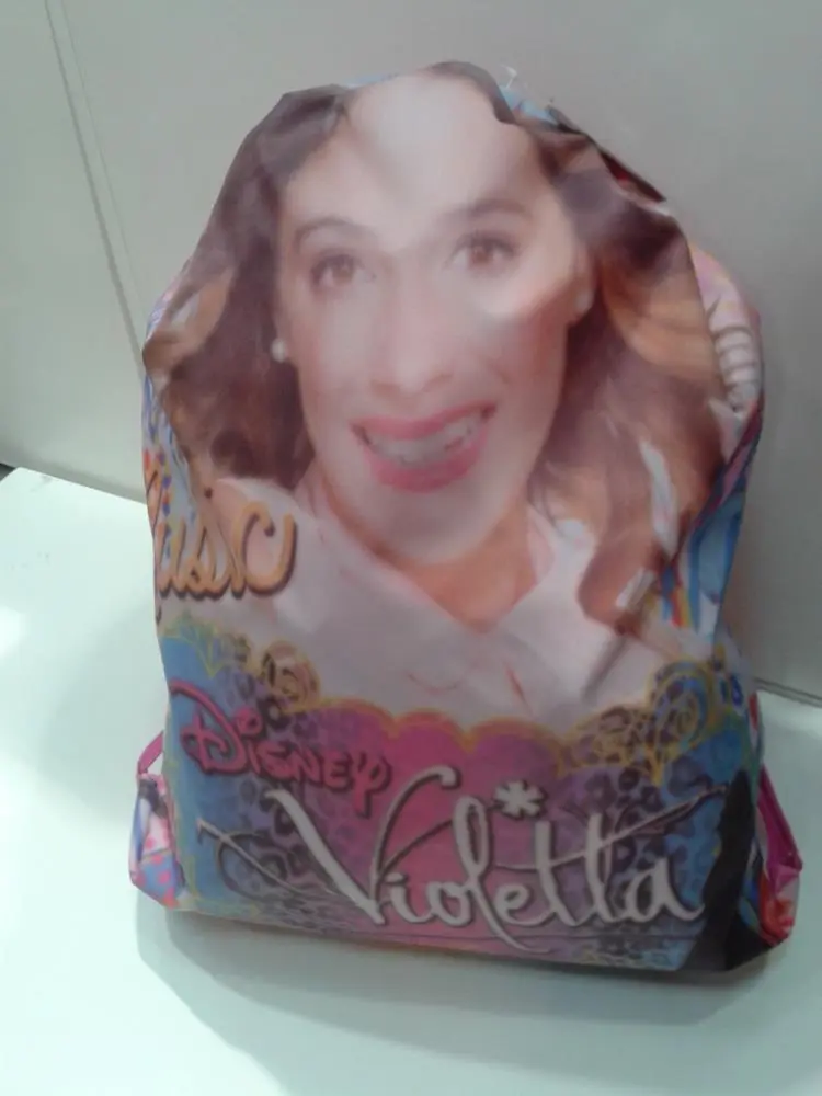 Saco de Desporto com Cordões - Trendy - Violetta