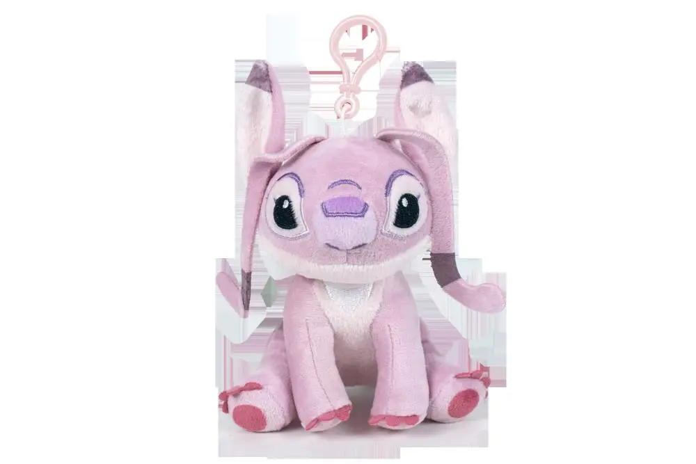 Porta-Chaves Stitch Rosa Angel com Som - Lilo & Stitch