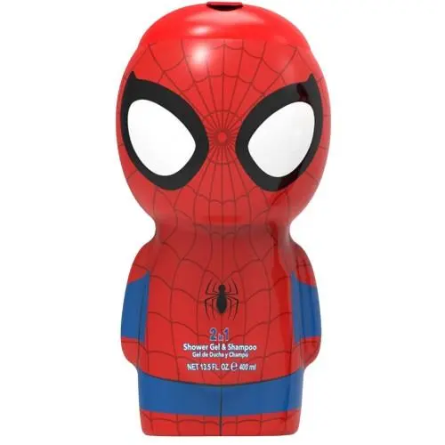 Gel de Banho e Champo 2D 400ml - Spiderman