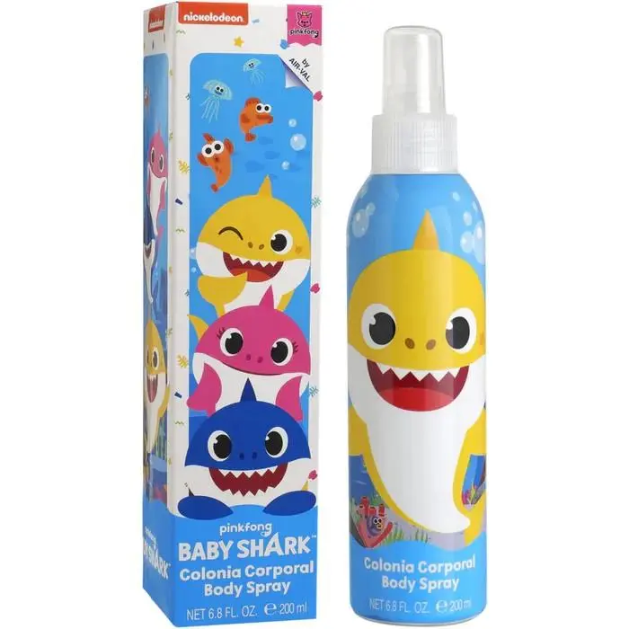 Perfume Spray Corporal 200ml - Baby Shark