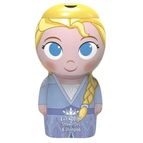 Gel de Banho e Shampoo 2 em 1 2D 400ml - Frozen