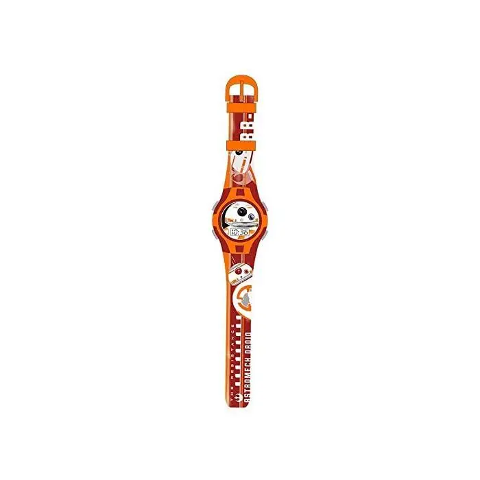 Relógio Digital Laranja BB8 - Star Wars