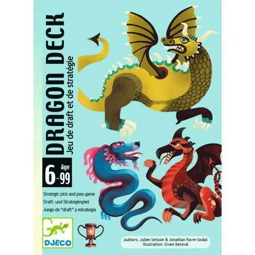 Djeco - Dragon Deck - Jogo de Tática