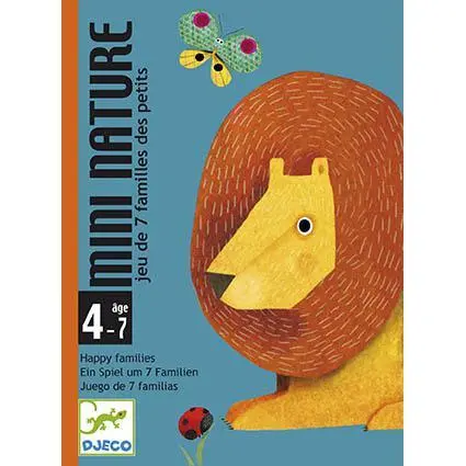 Djeco - Mini Nature - Jogo de Cartas de Associação