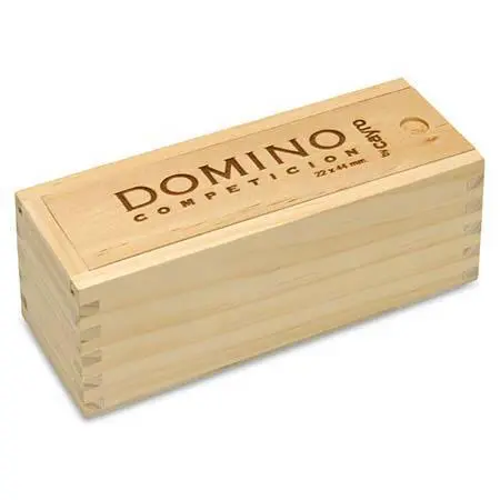 Cayro - Jogo de Dominó de Competição c/ Caixa de Madeira