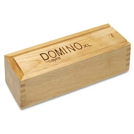 Cayro - Jogo de Dominó XXL c/ Caixa de Madeira