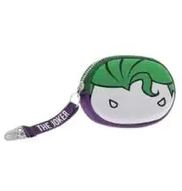 Porta Moedas Oval c/ Porta Chaves Joker - Dc Comics
