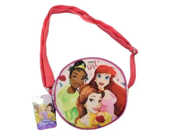 Bolsa de Traçar Redonda Rosa "Strong" - Disney Princesas