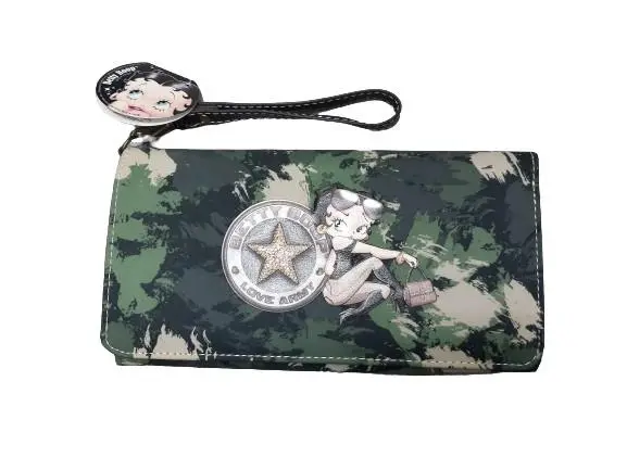 Carteira Grande - Love Army - Betty Boop