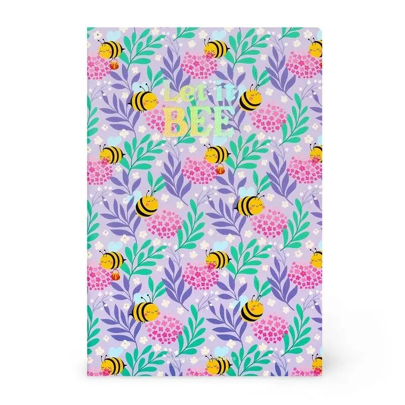 Legami - Caderno liso A5 - Abelha (Let it Bee )