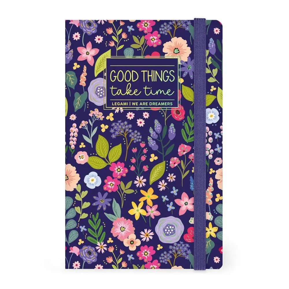Legami - Caderno A5 Flores (Good Things Take Time)