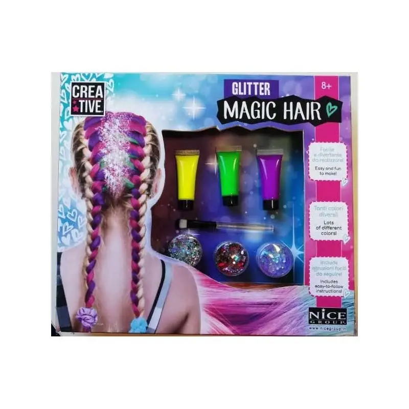 Conjunto de Glitter p Cabelo - Magic Hair - Nice
