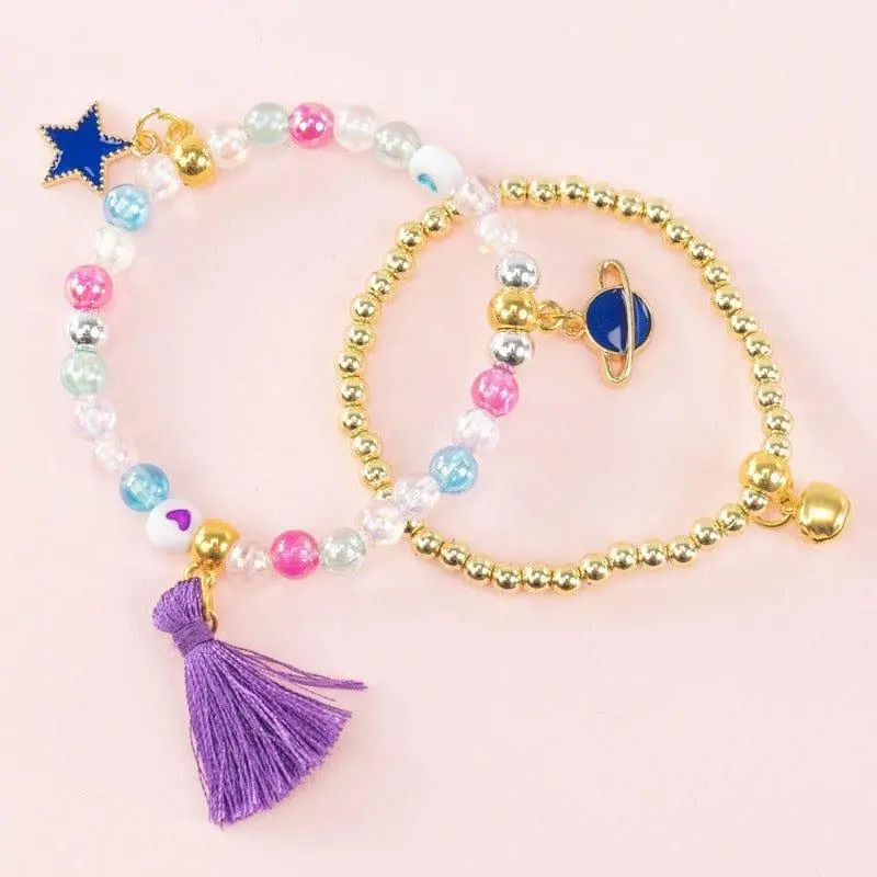 Pulseiras de Missangas Com Planeta e Estrela "Precious" - Nice