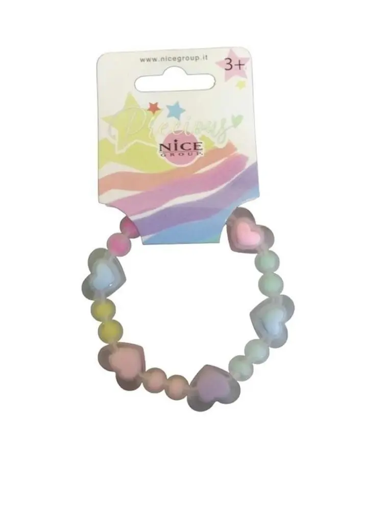 Pulseira de Missangas com Corações "Precious" - Nice