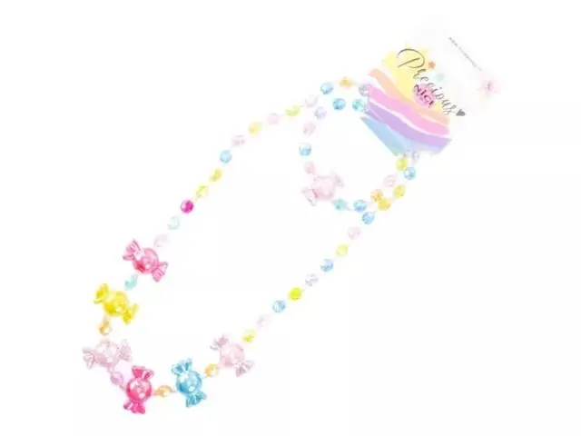 Fio e Pulseira de Missangas Coloridas com Rebuçados "Precious" - Nice