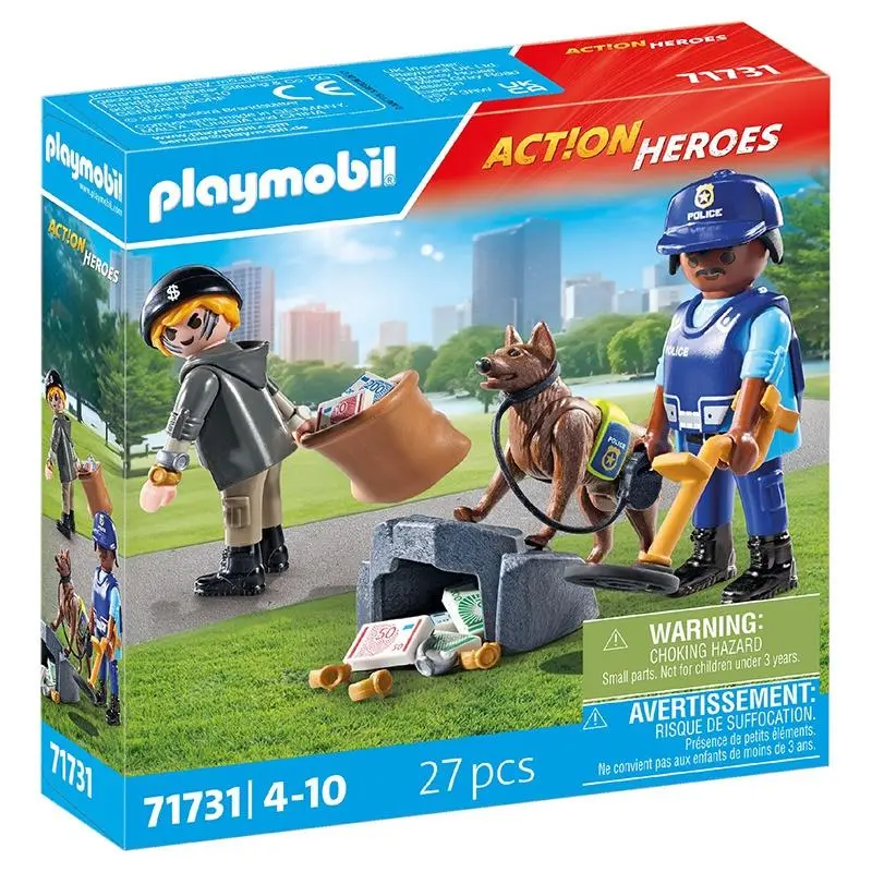 Playmobil - Action Heroes - Busca Policial